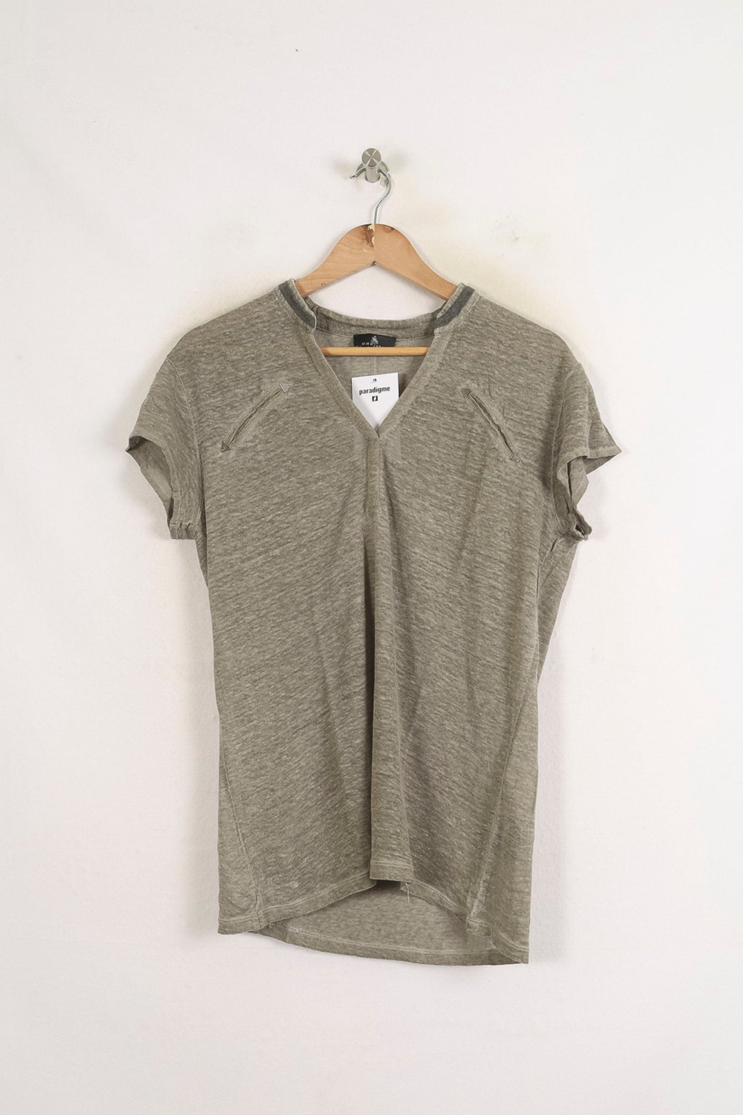 Tee-shirt Gris - Taille M/38