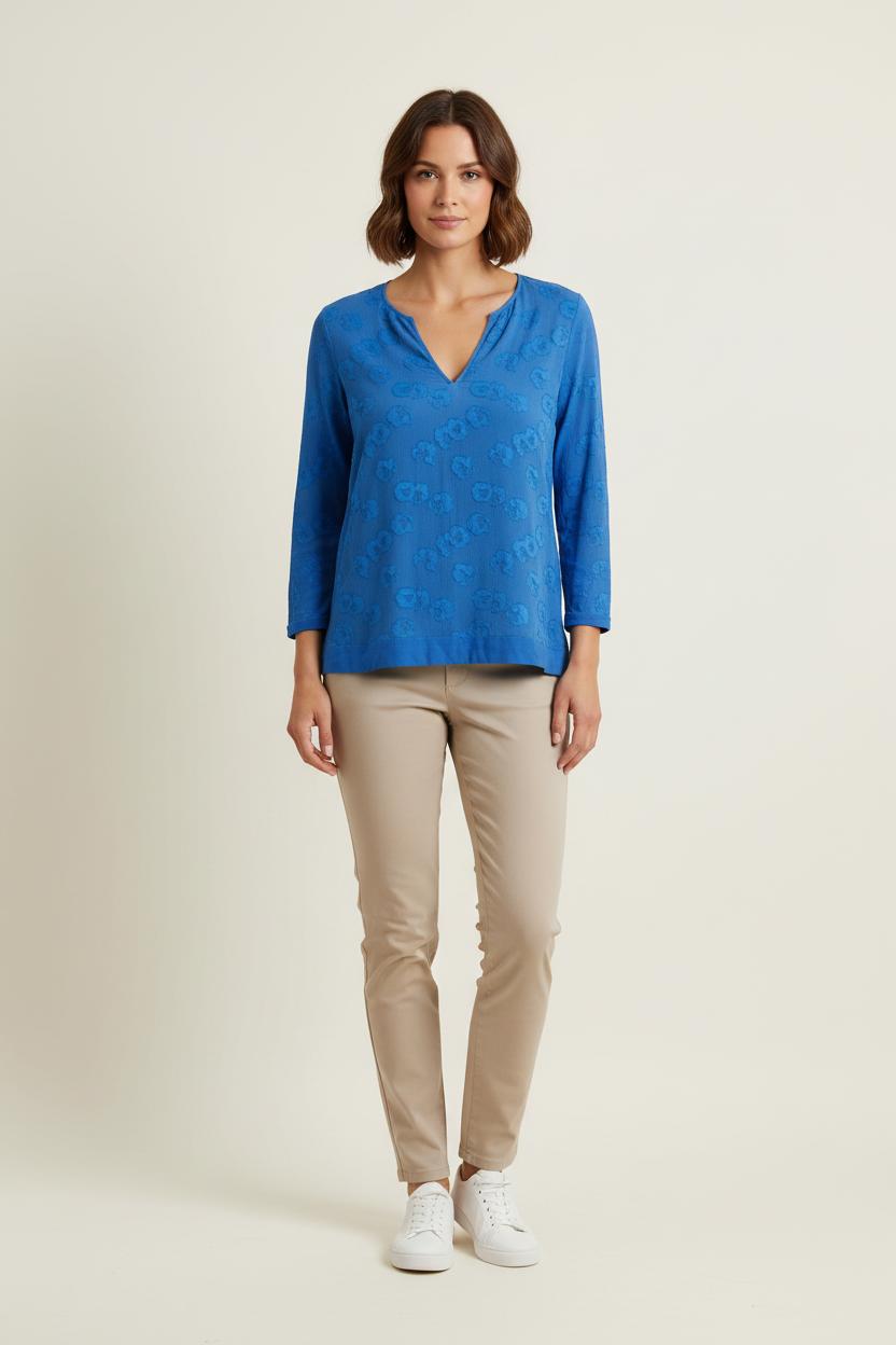 Blouse Bleue - Taille S/36