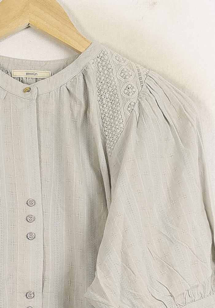 Blouse grise - Taille M/38