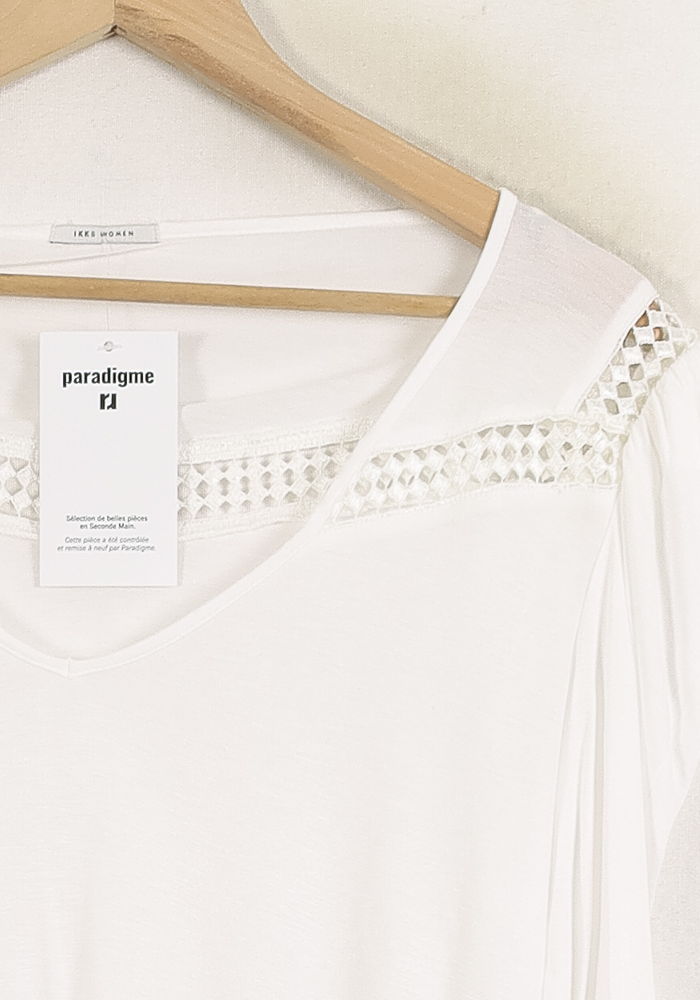 Tee-shirt Blanc - Taille XL/42