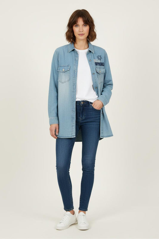 Surchemise Bleu - Taille S/36