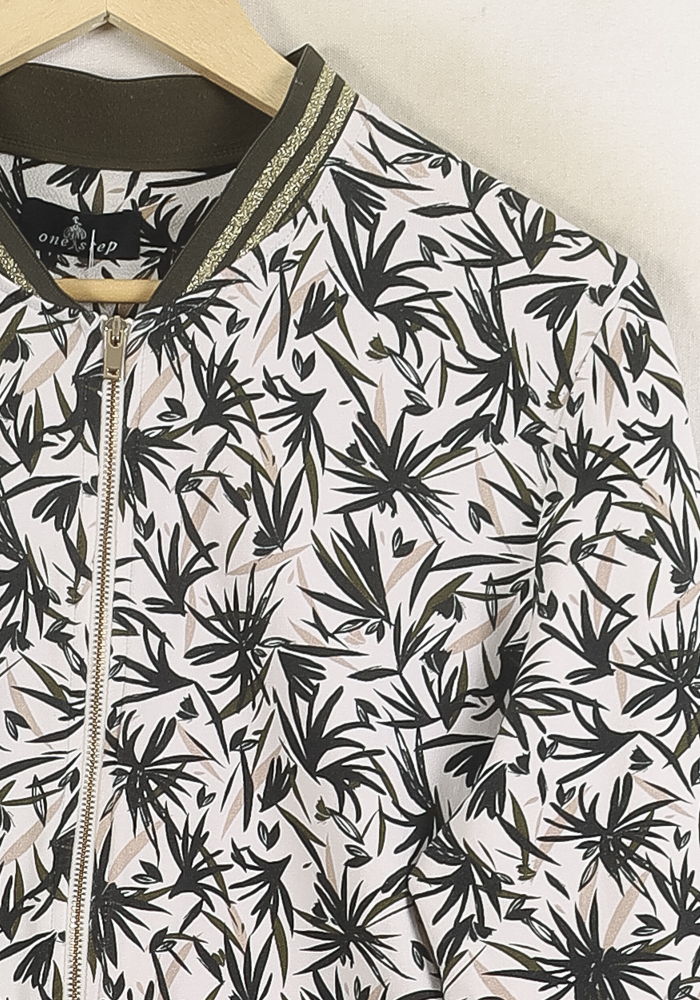 Blouson Blanc et Noir - Taille XXL/44