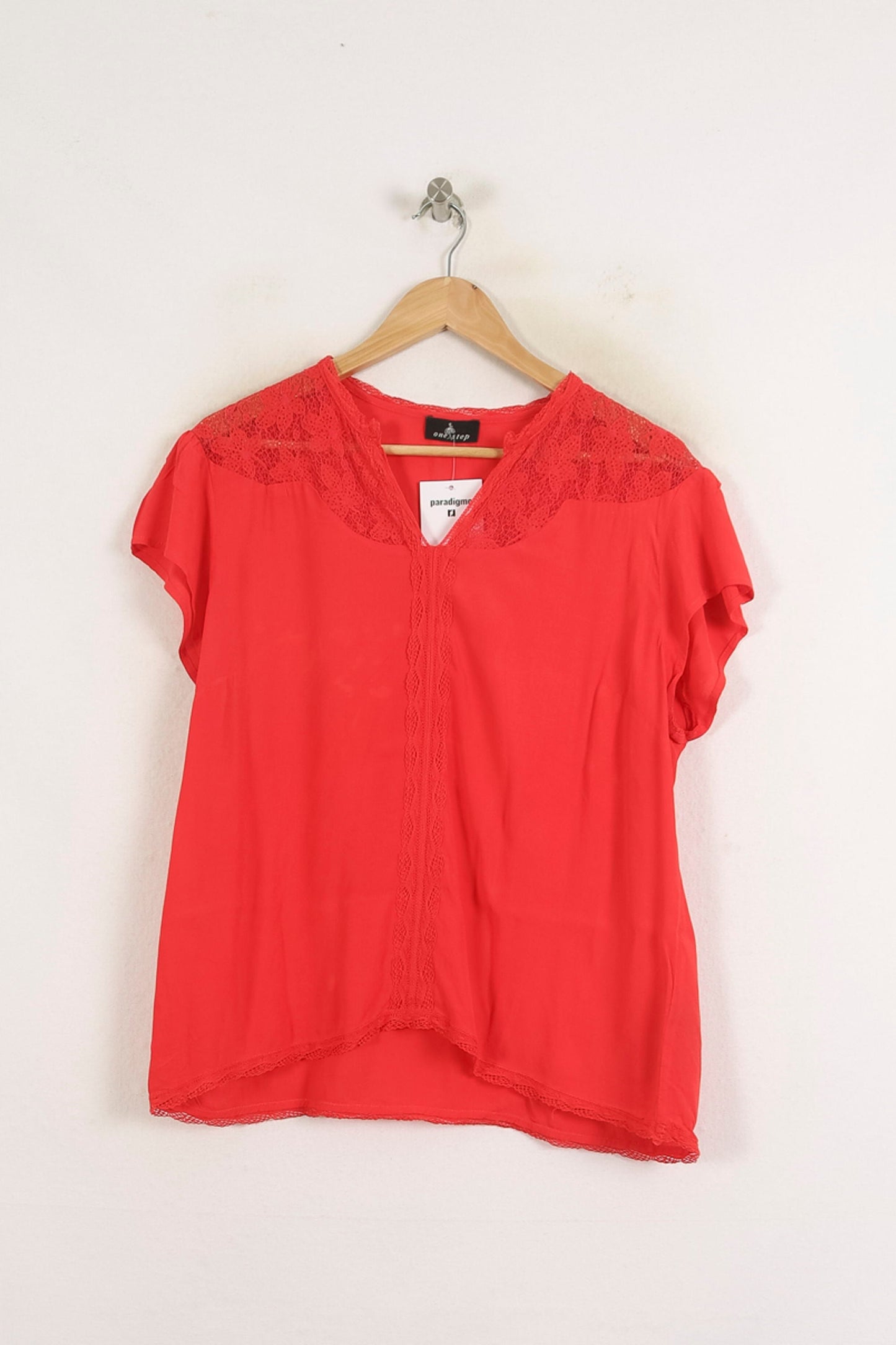 Blouse Rouge - Taille XXL/44