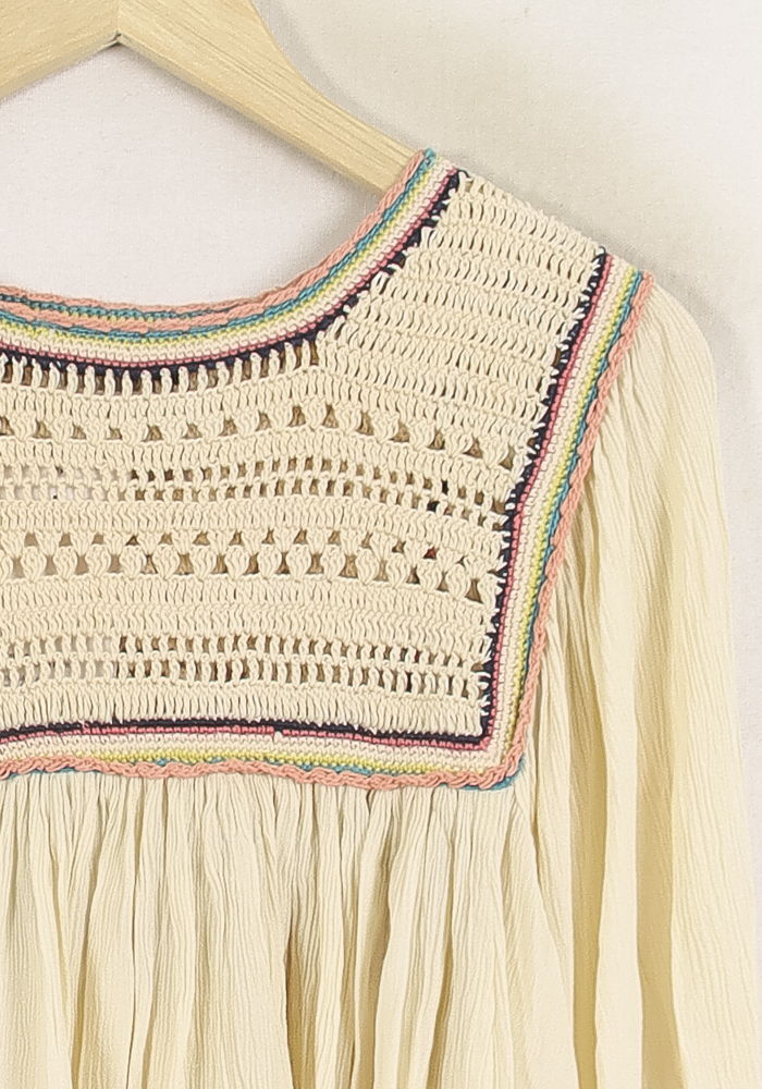 Blouse Beige - Taille M/38