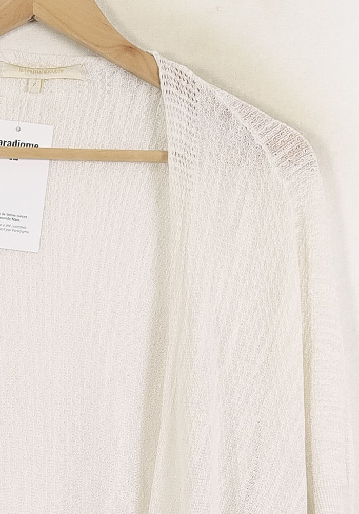 Cardigan Blanc - Taille S/36