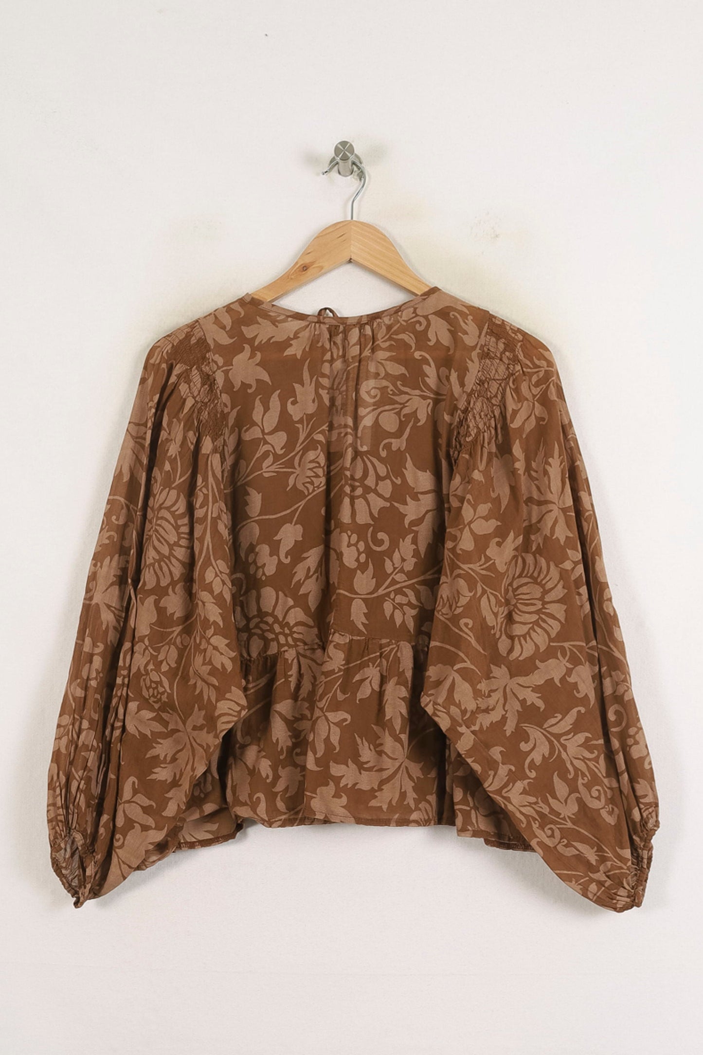 Blouse Marron - Taille M/38