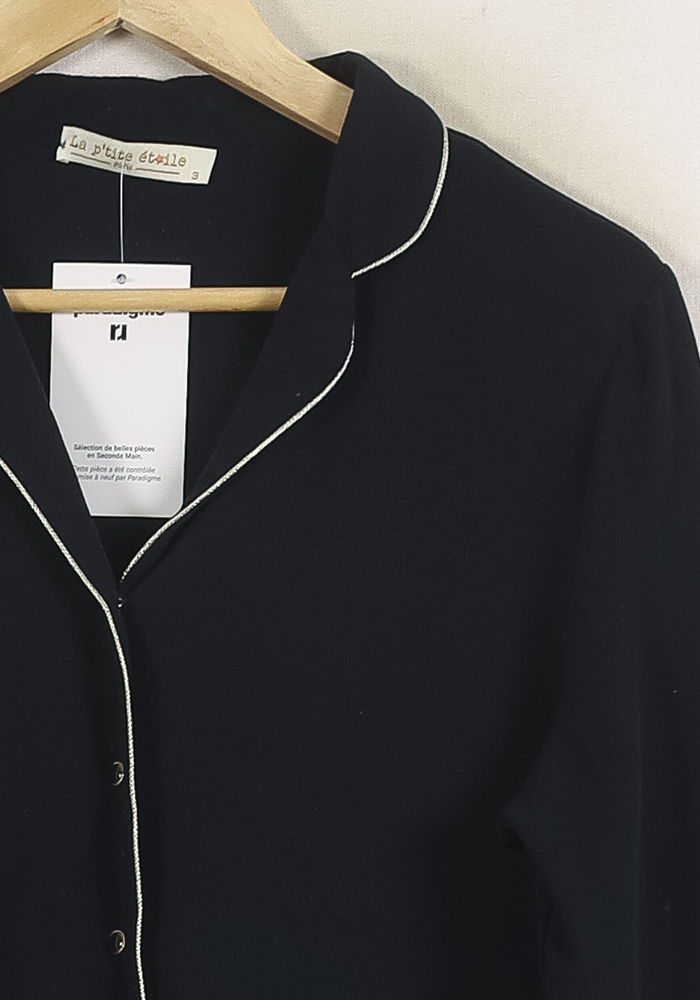 Chemise Noire - Taille L/40