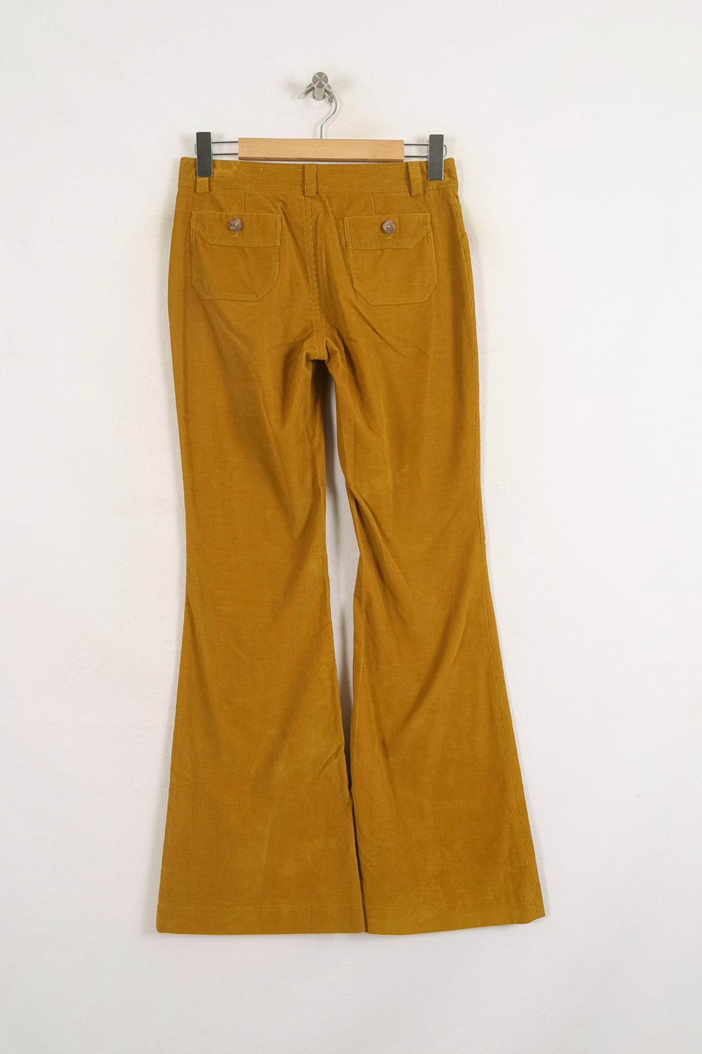 Pantalon Évasé Jaune - Taille S/36