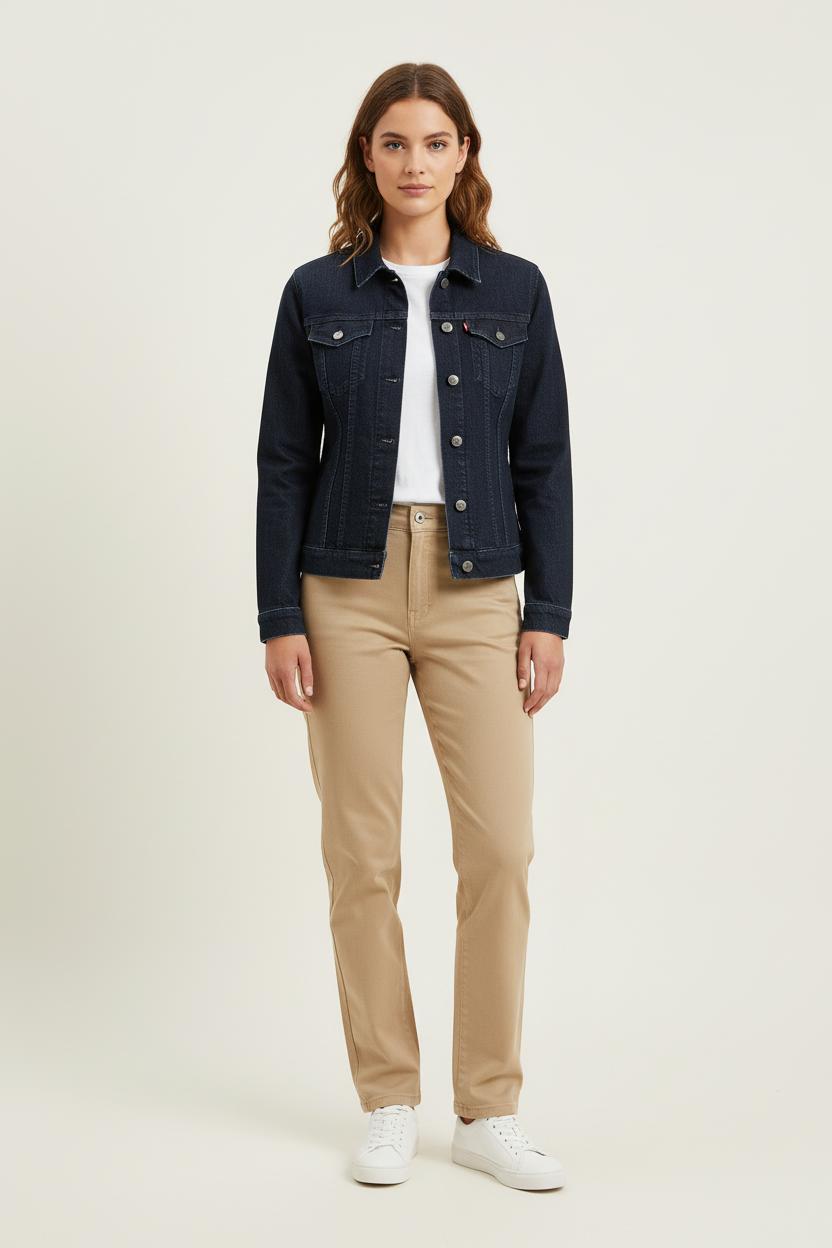 Gilet et jean bleu - Taille M/38