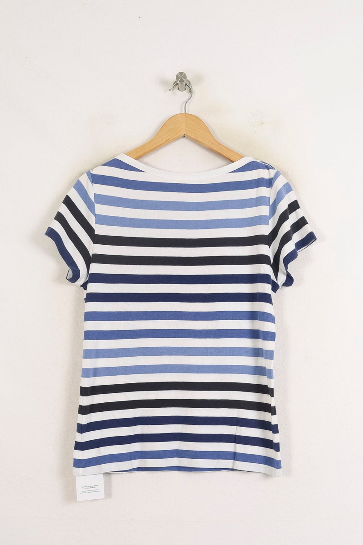 Tee-shirt Bleu et Blanc - Taille XXL/44