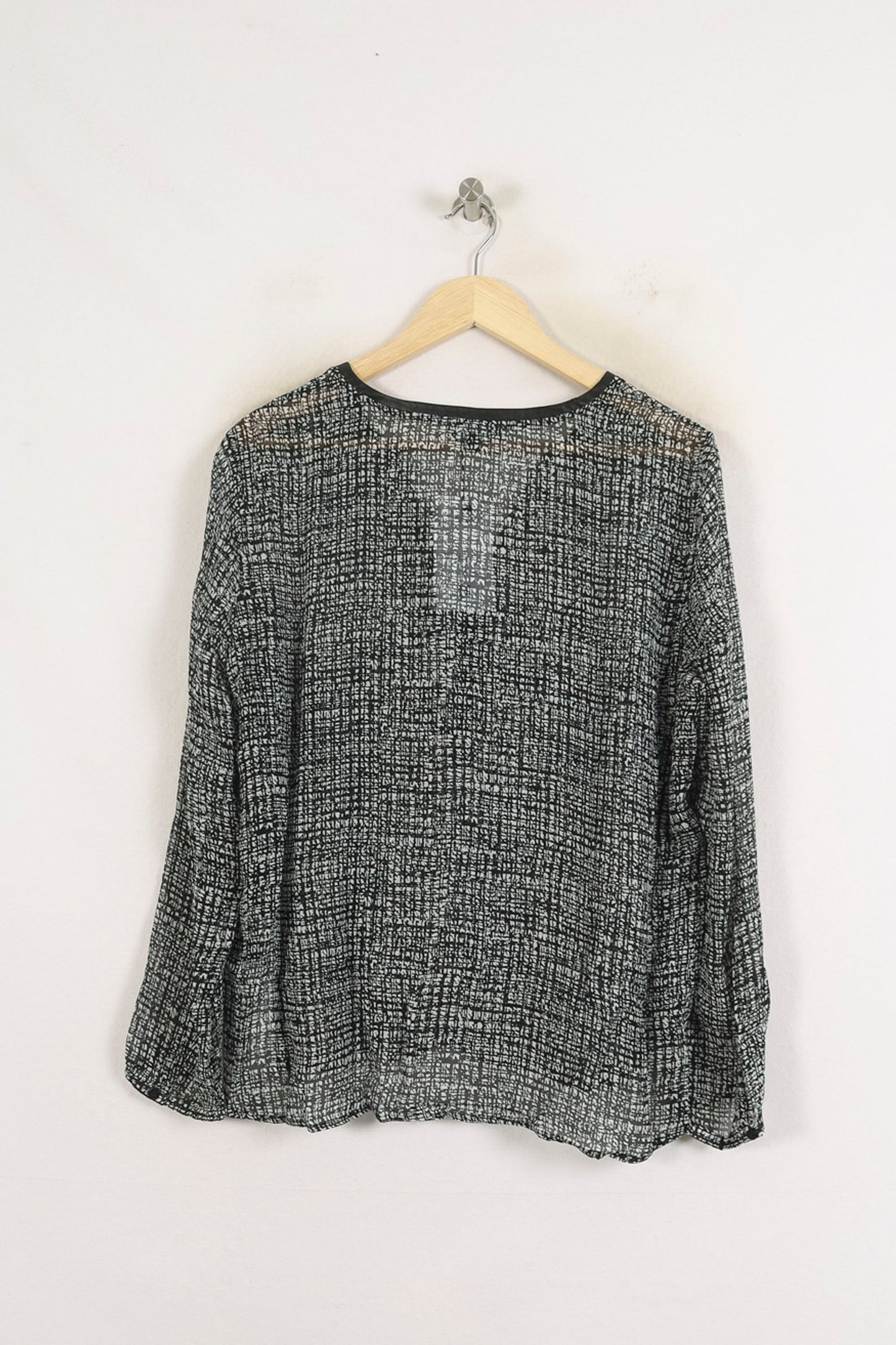 Blouse Noire et Blanche - Taille XXL/44