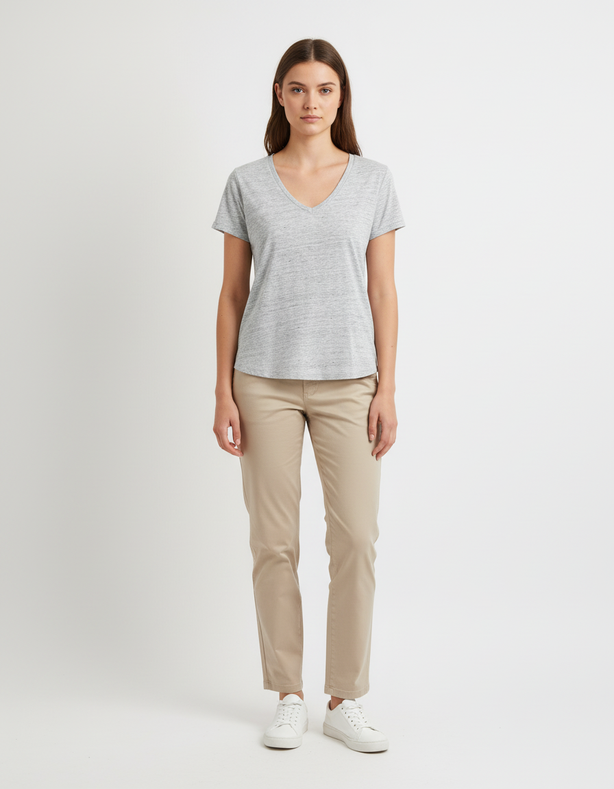 T-shirt Gris - Taille M/38