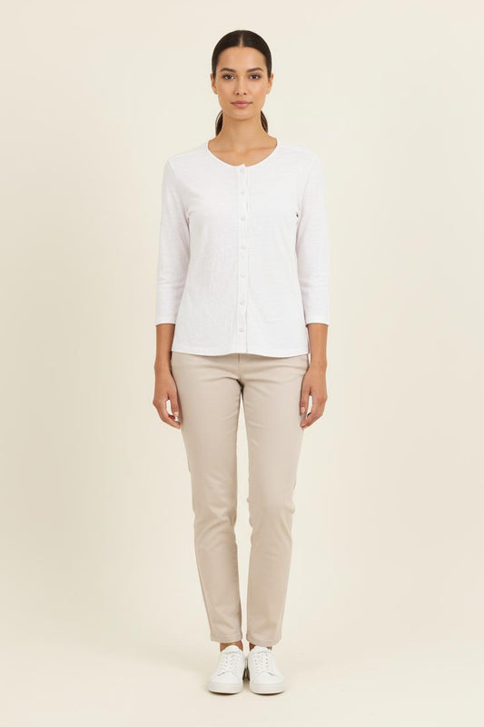 Cardigan Blanc - Taille M/38