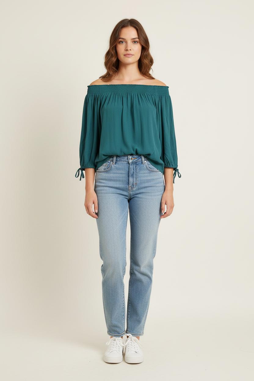 Blouse Verte - Taille S/36
