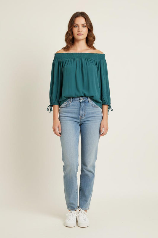 Blouse Verte - Taille S/36