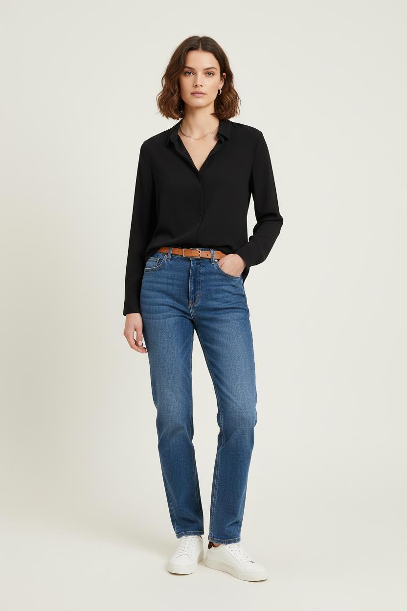 Chemise Noire - Taille L/40