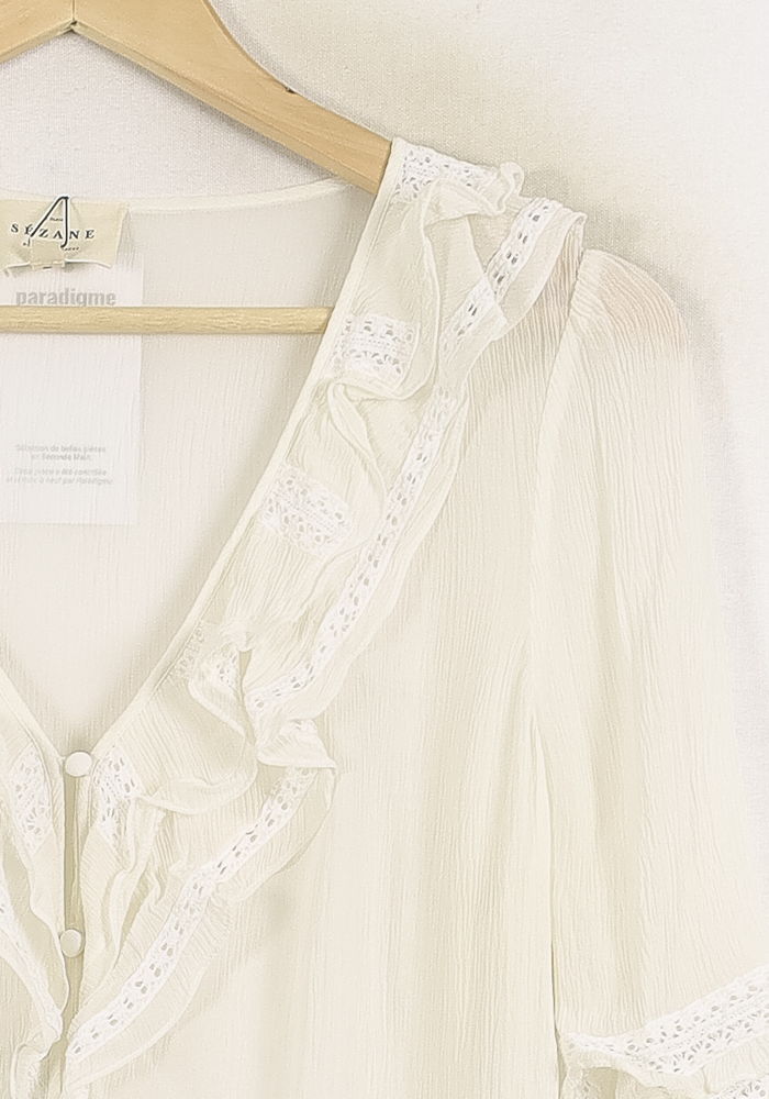 Blouse Blanche - Taille M/38