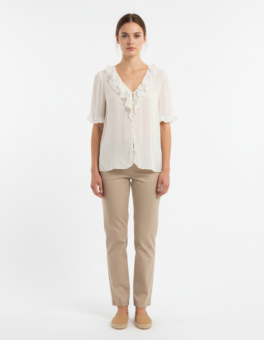 Blouse Blanche - Taille M/38