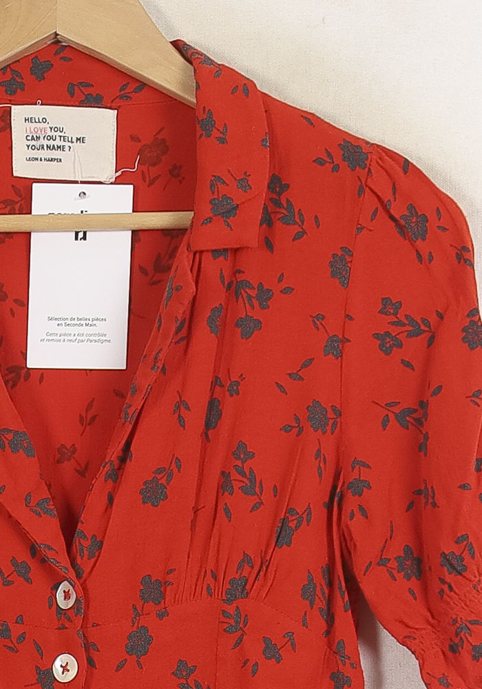 Blouse Rouge - Taille S/36