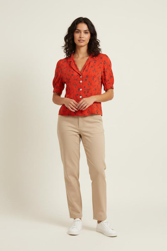 Blouse Rouge - Taille S/36