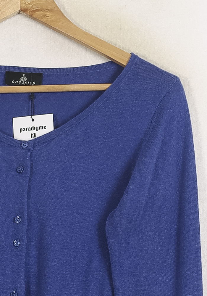 Cardigan Bleu - Taille S/36