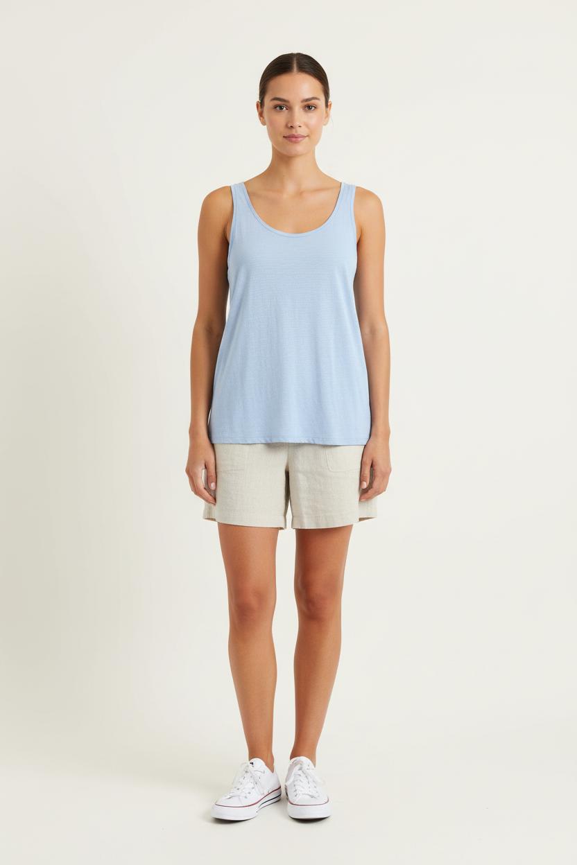 Débardeur Bleu - Taille L/40