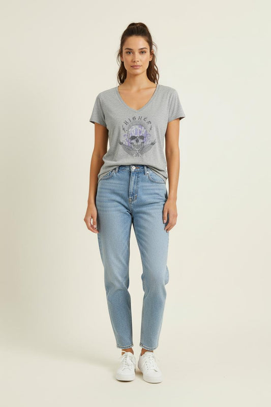 Tee-shirt Gris - Taille M/38