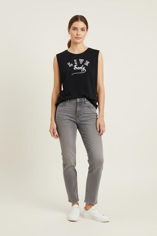 Débardeur Noir - Taille L/40