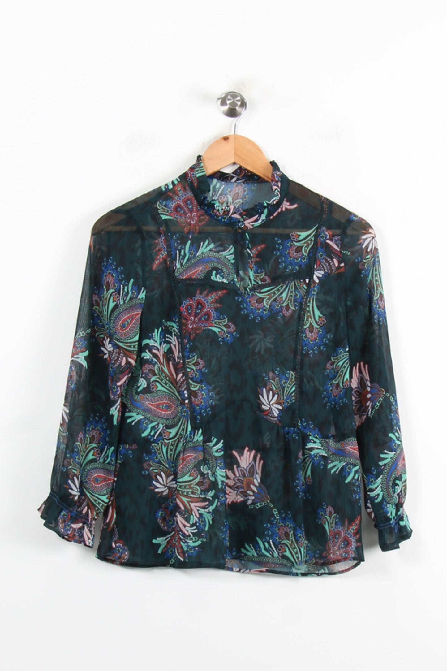Blouse Verte - Taille S/36