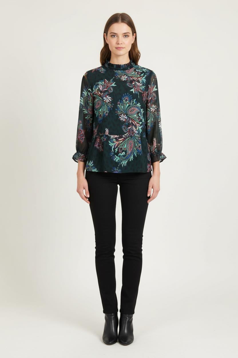 Blouse Verte - Taille S/36