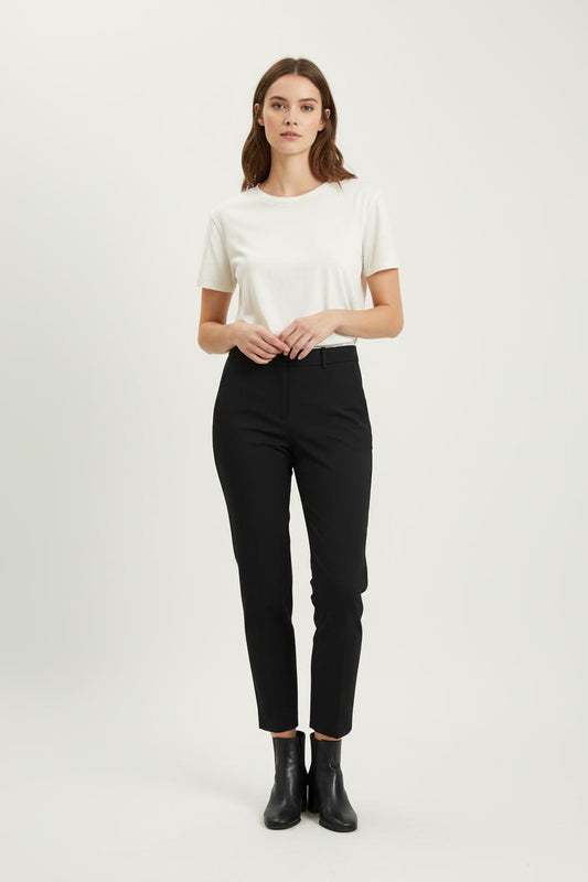 Pantalon Cigarette Noir - Taille S/36