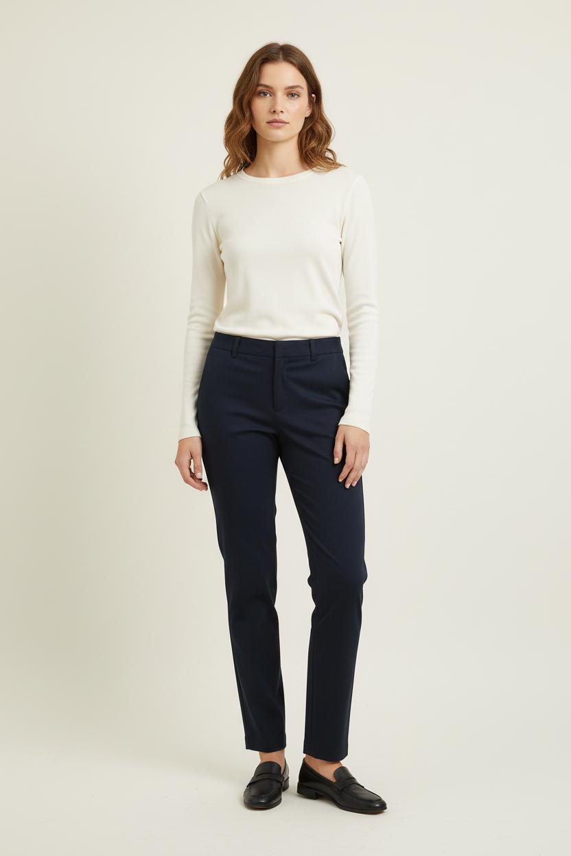 Pantalon Droit Bleu - Taille S/36