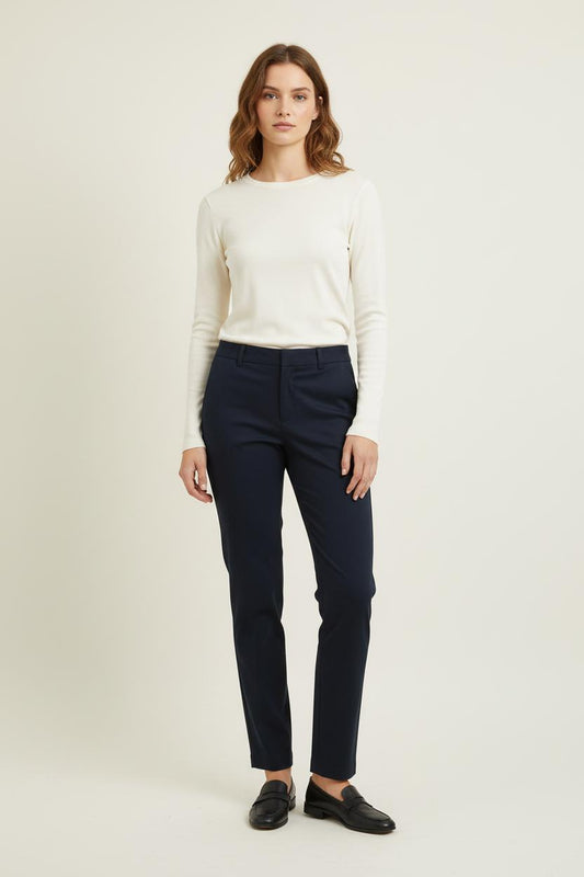 Pantalon Droit Bleu - Taille S/36