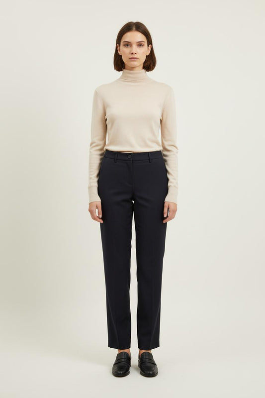 Pantalon Droit Bleu - Taille S/36