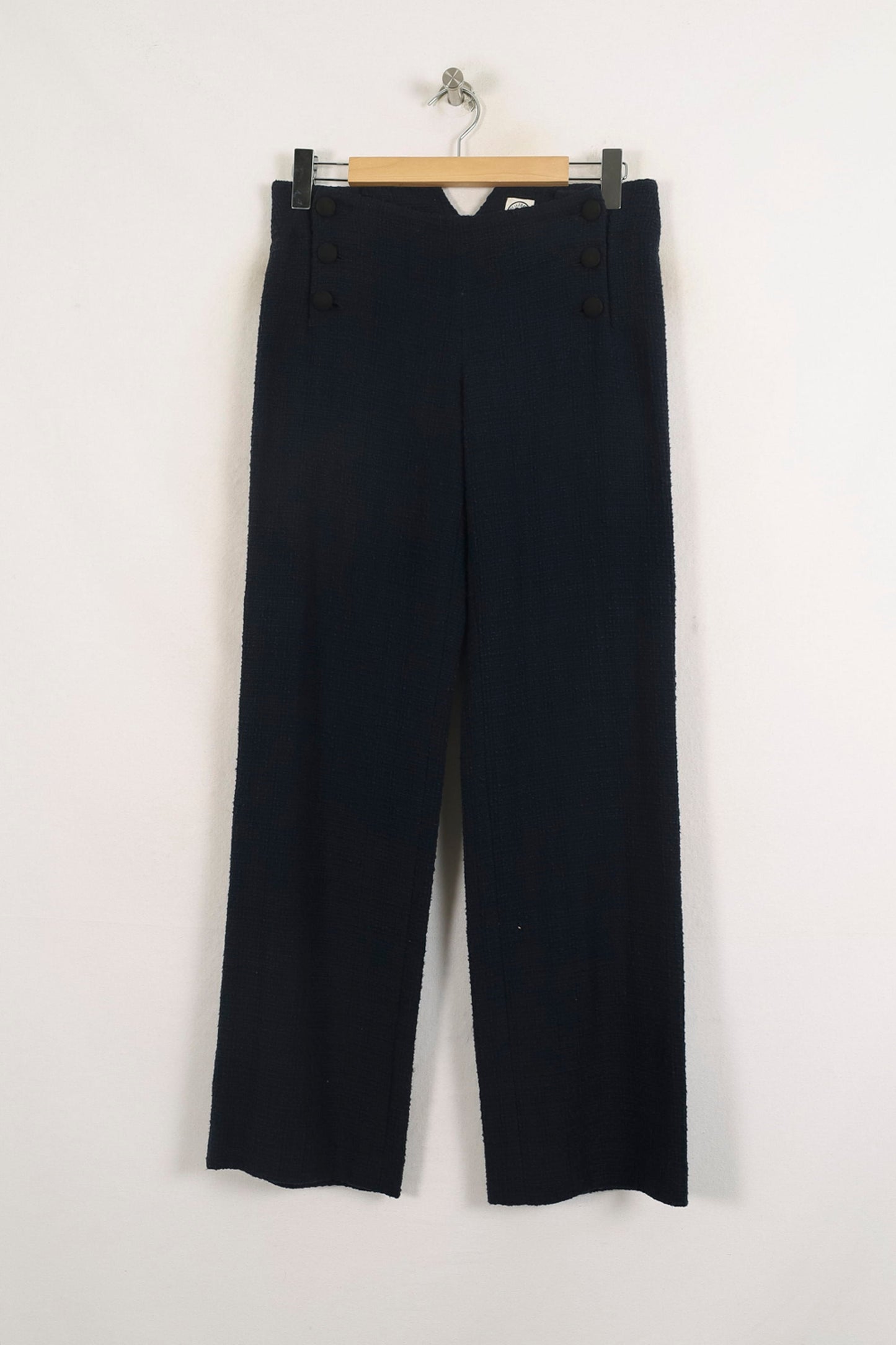Pantalon Large Bleu - Taille S/36