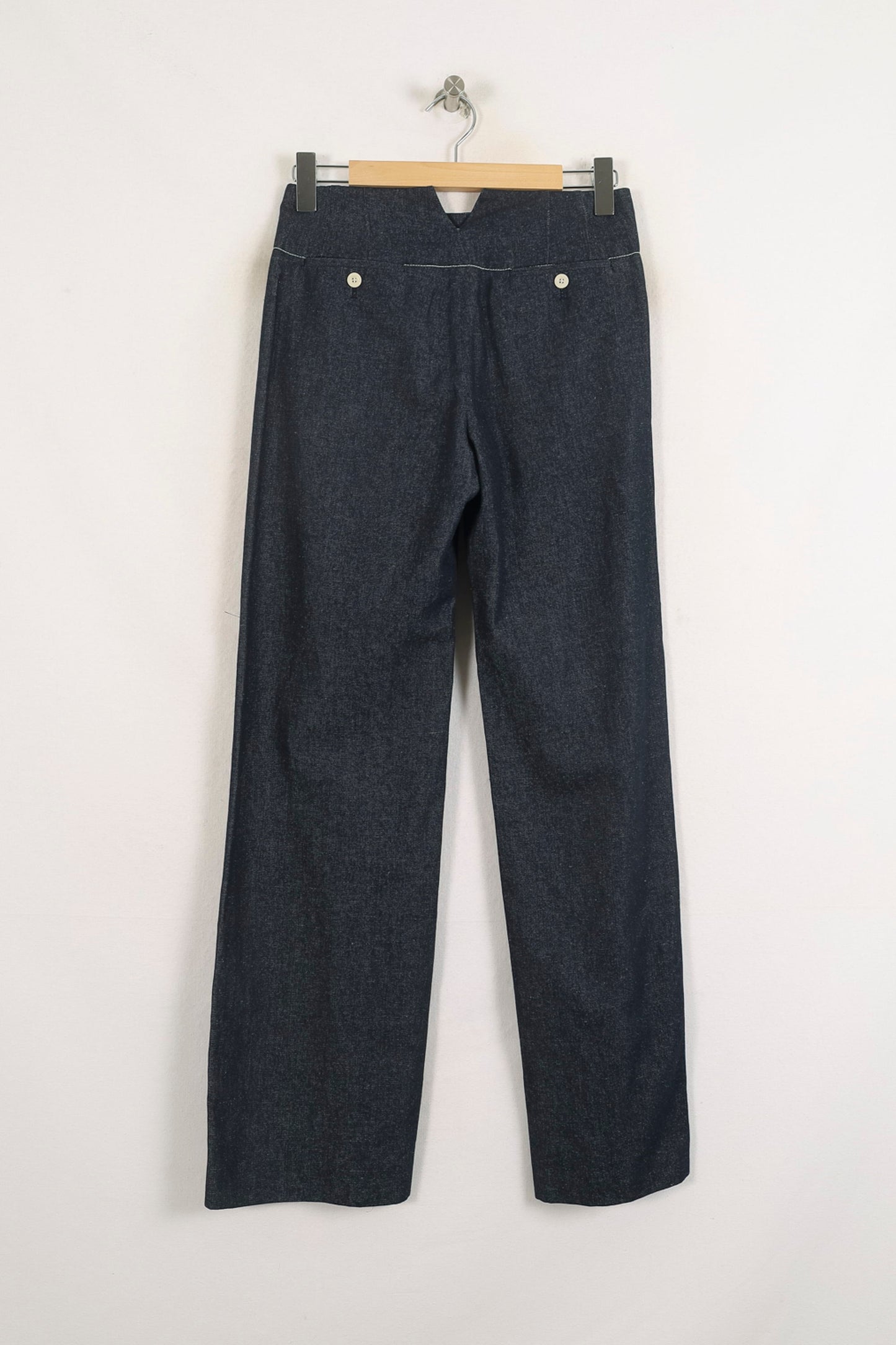 Pantalon Large Bleu - Taille S/36