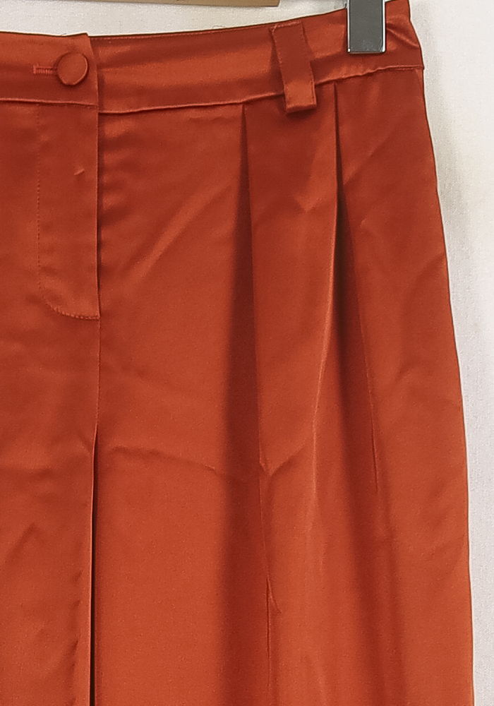 Pantalon Large Bordeaux - Taille S/36