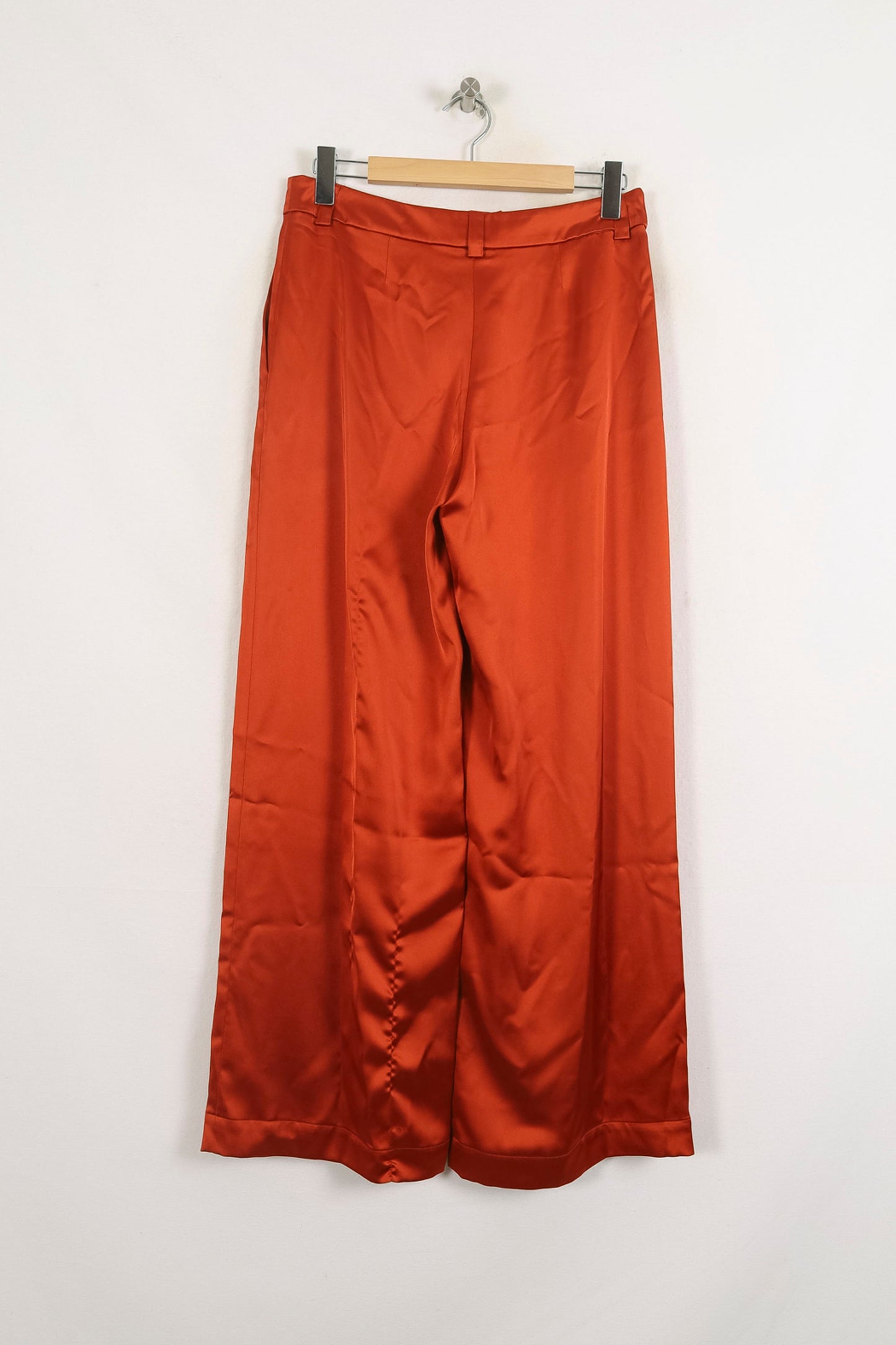 Pantalon Large Bordeaux - Taille L/40