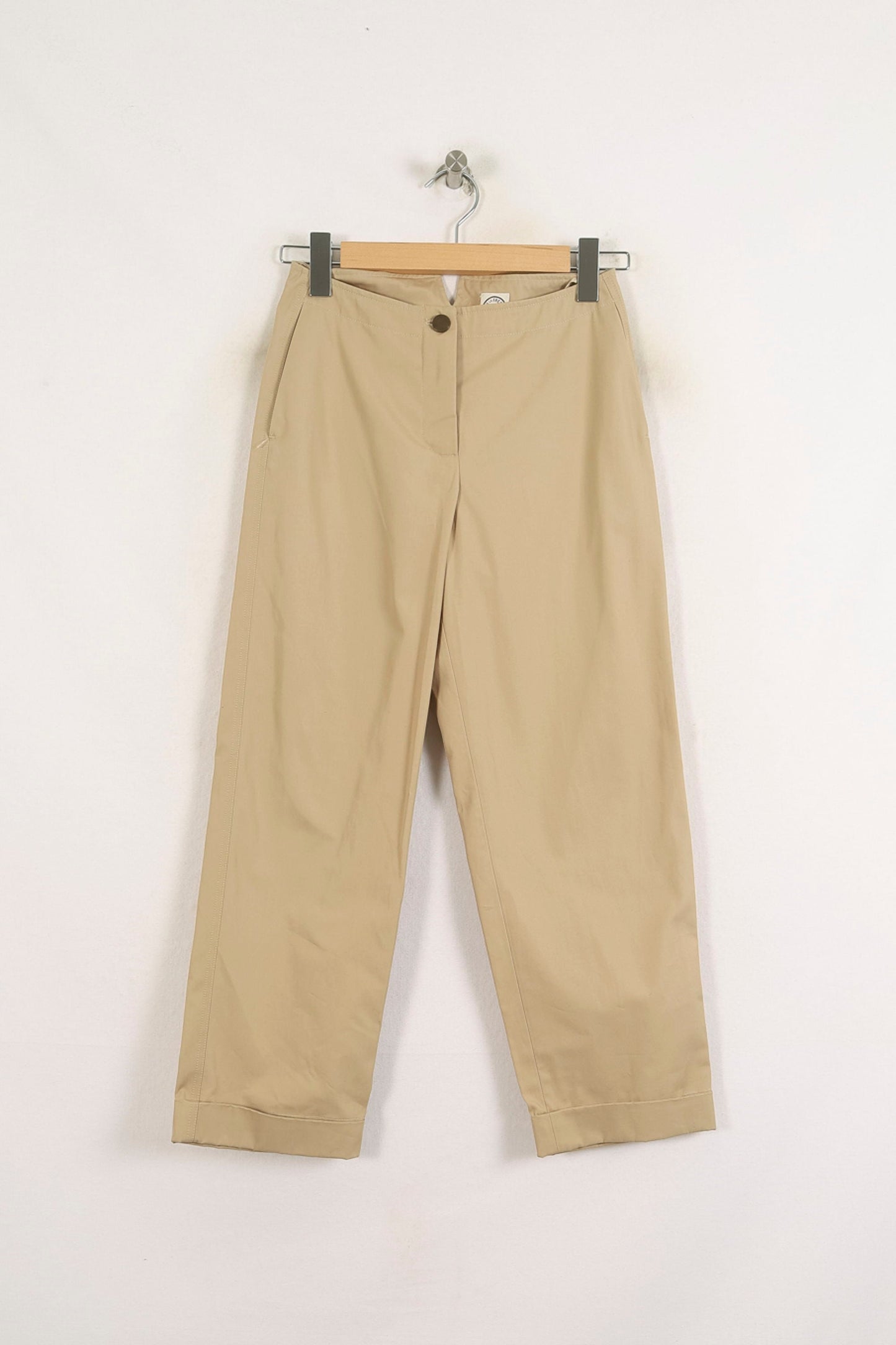 Pantalon Droit Beige - Taille XS/34