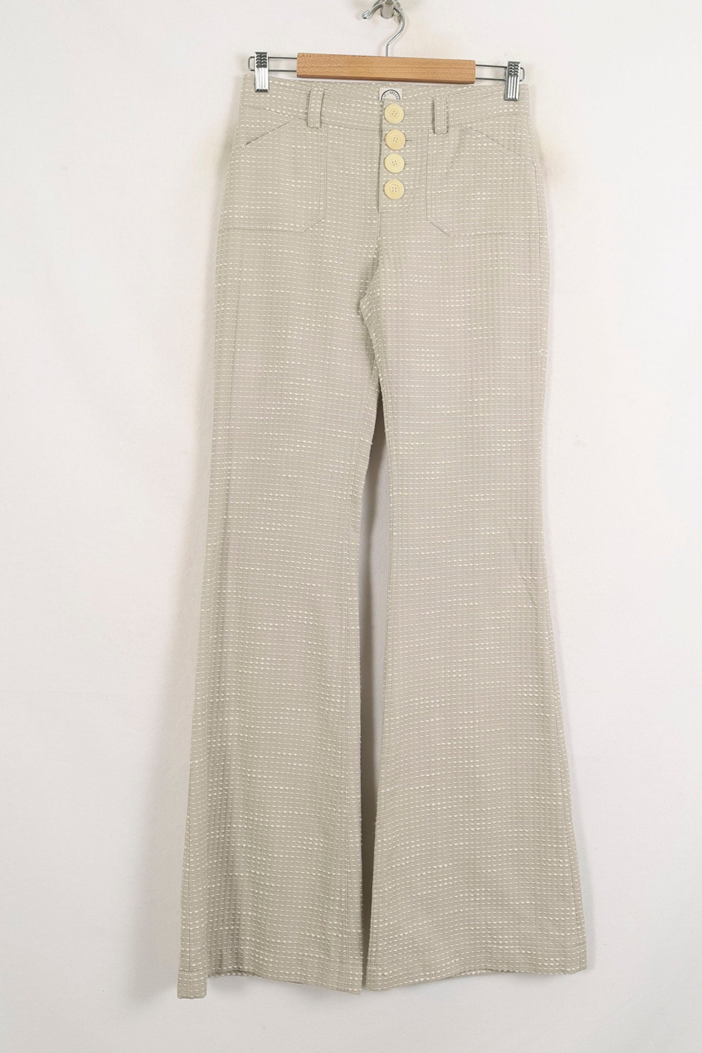 Pantalon Évasé Gris - Taille S/36