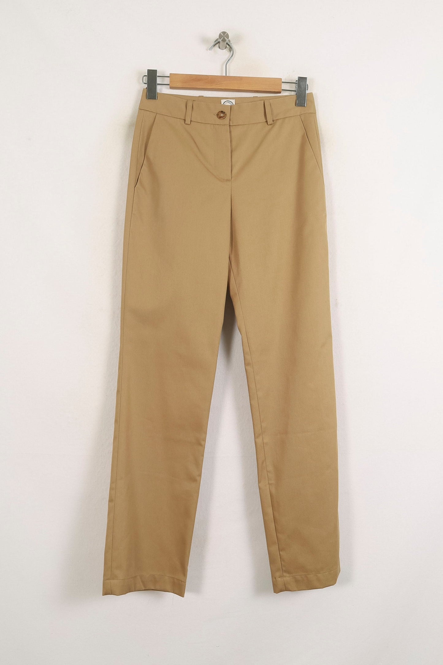 Pantalon Droit Beige - Taille S/36