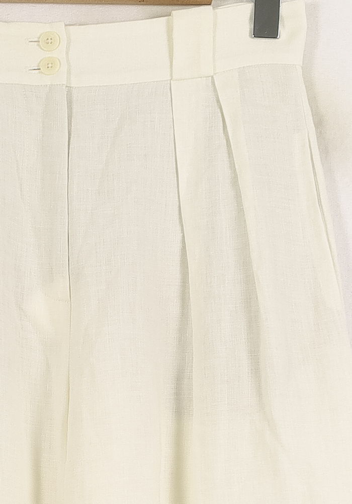 Pantalon Large Blanc - Taille S/36