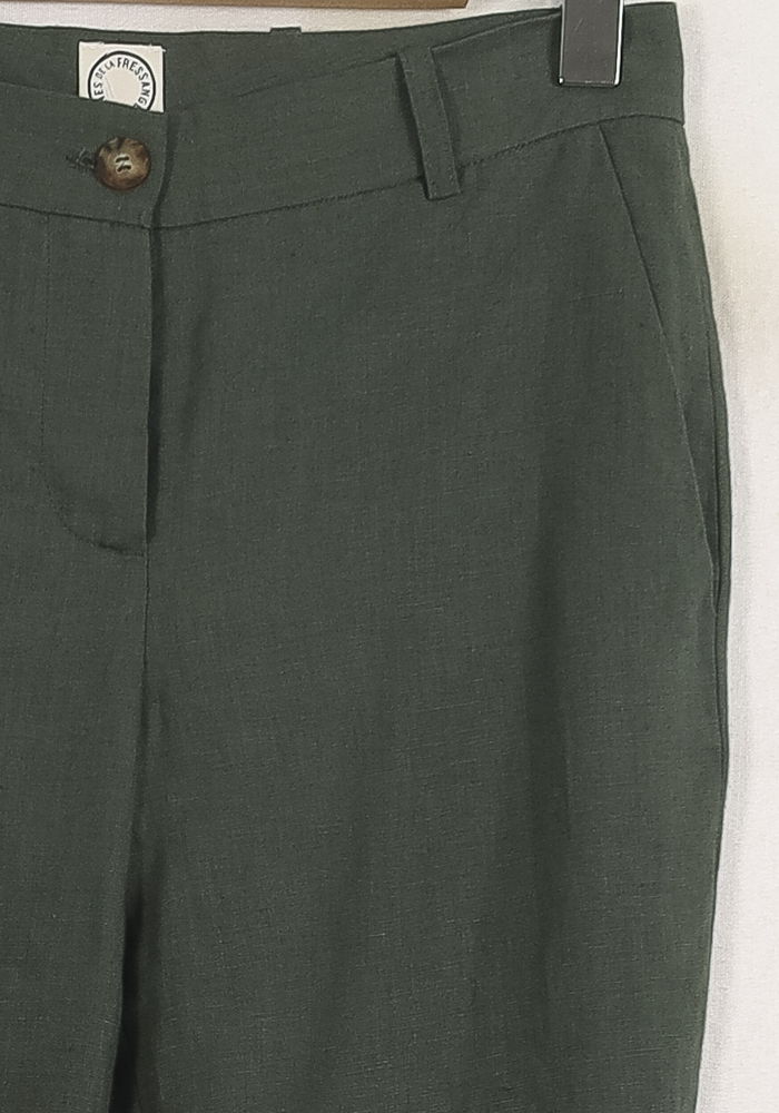 Pantalon Large Vert - Taille S/36