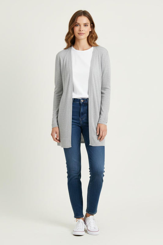 Cardigan Gris - Taille S/36