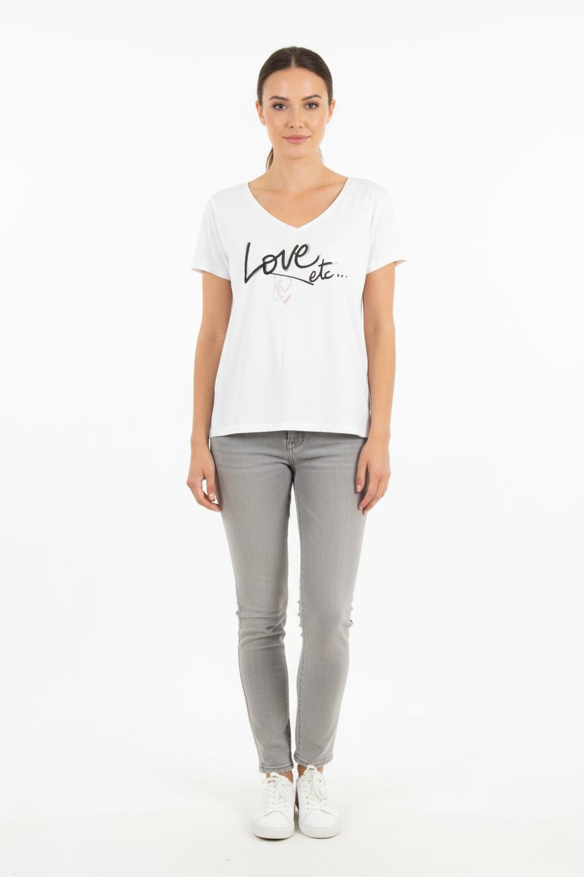 Tee-shirt Blanc - Taille XL/42