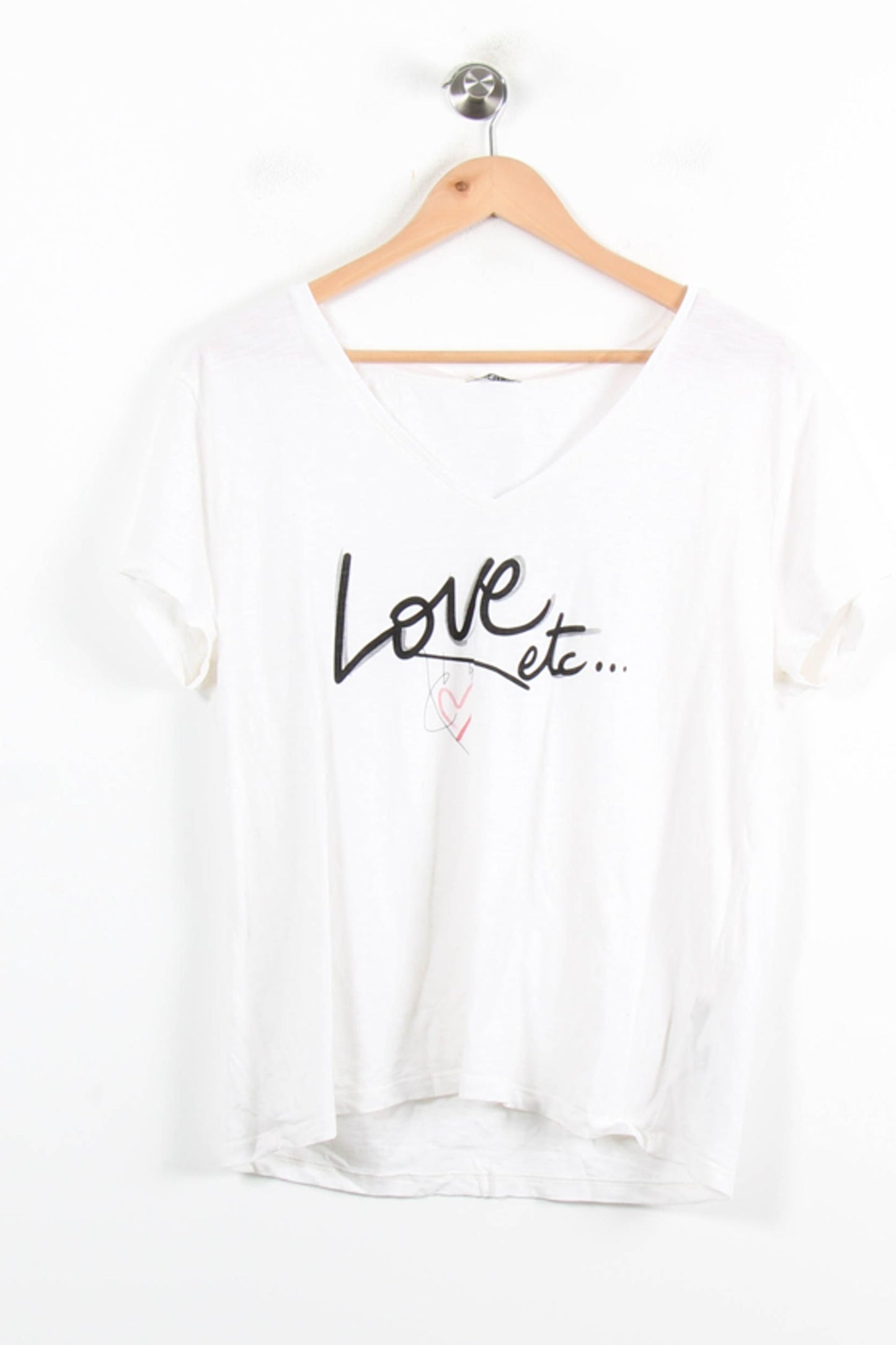 Tee-shirt Blanc - Taille XL/42