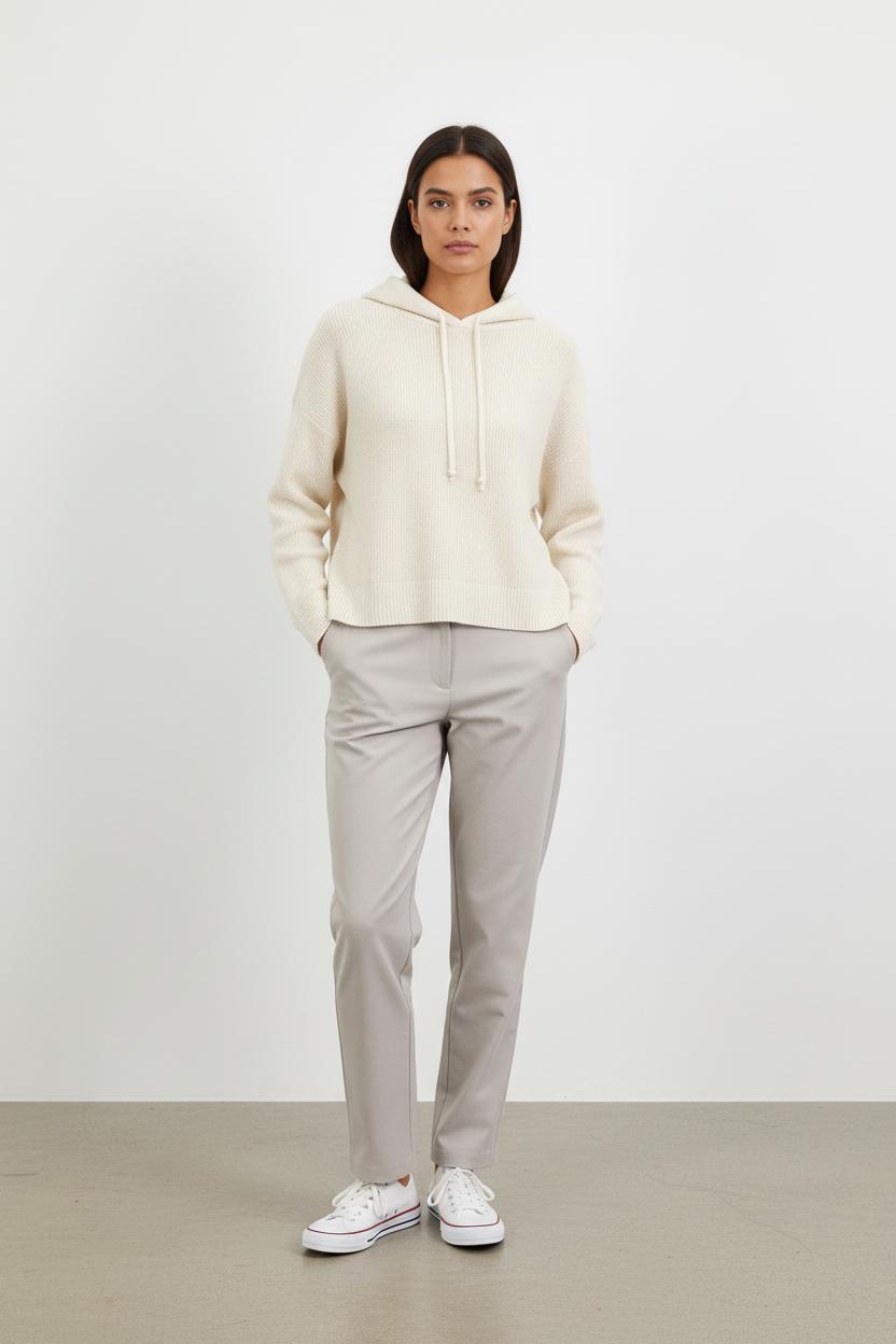 Sweat à Capuche Beige - Taille L/40