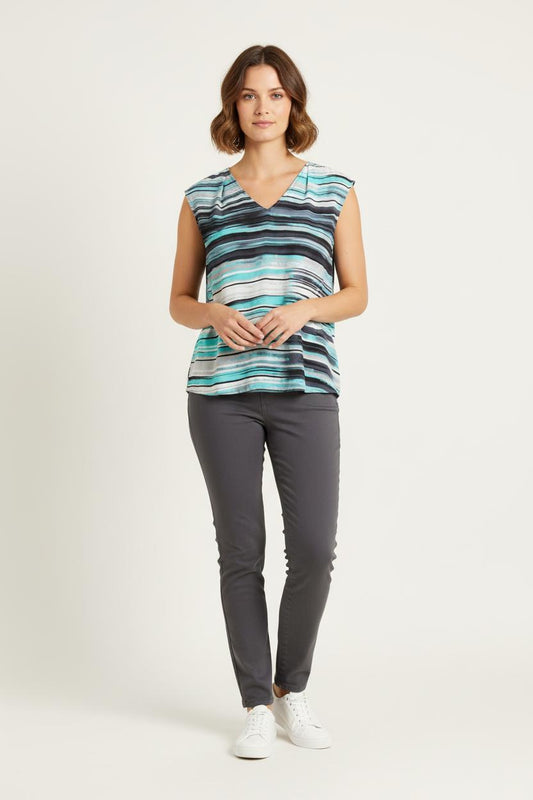 Blouse Rayée Multicolore - Taille L/40