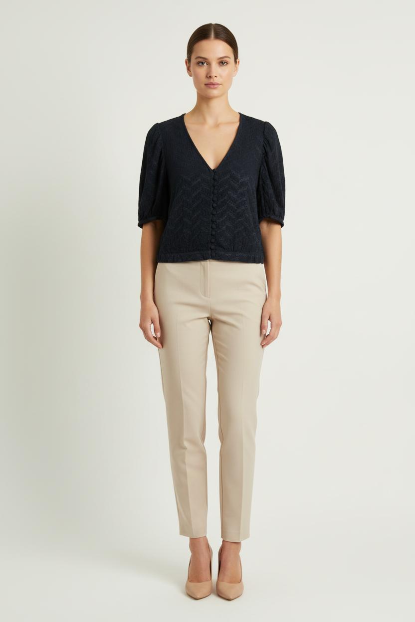 Blouse Bleue - Taille XS/34