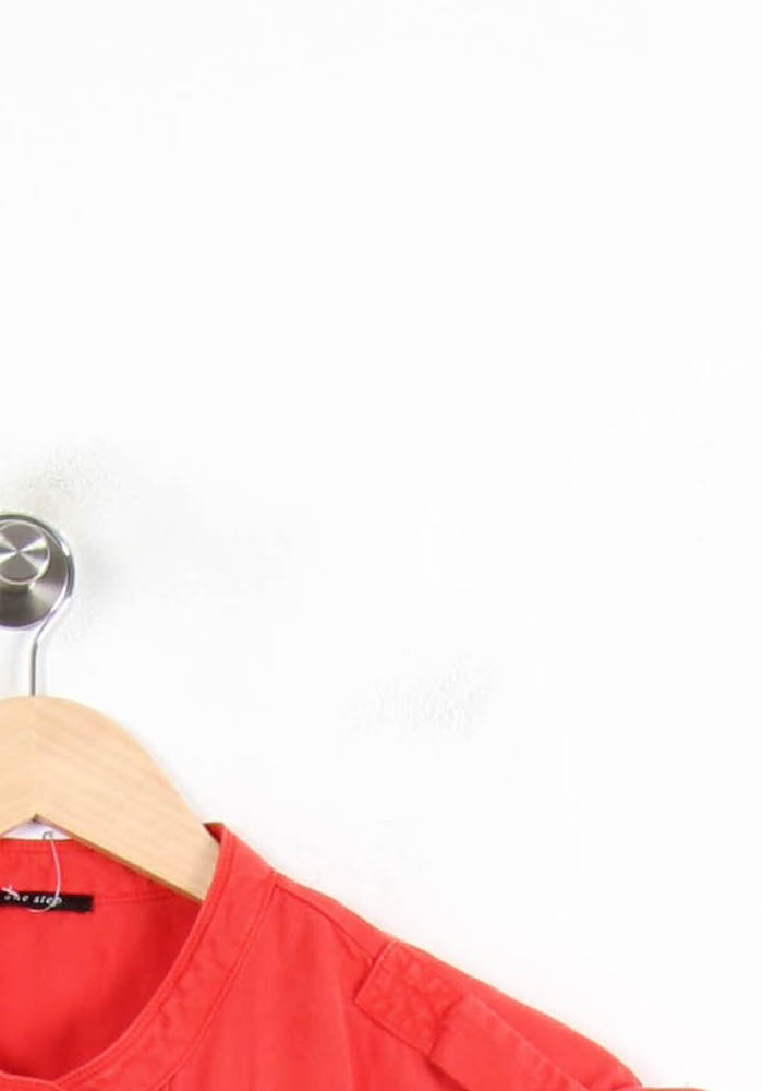 Chemise Manche Courte Orange - Taille L/40